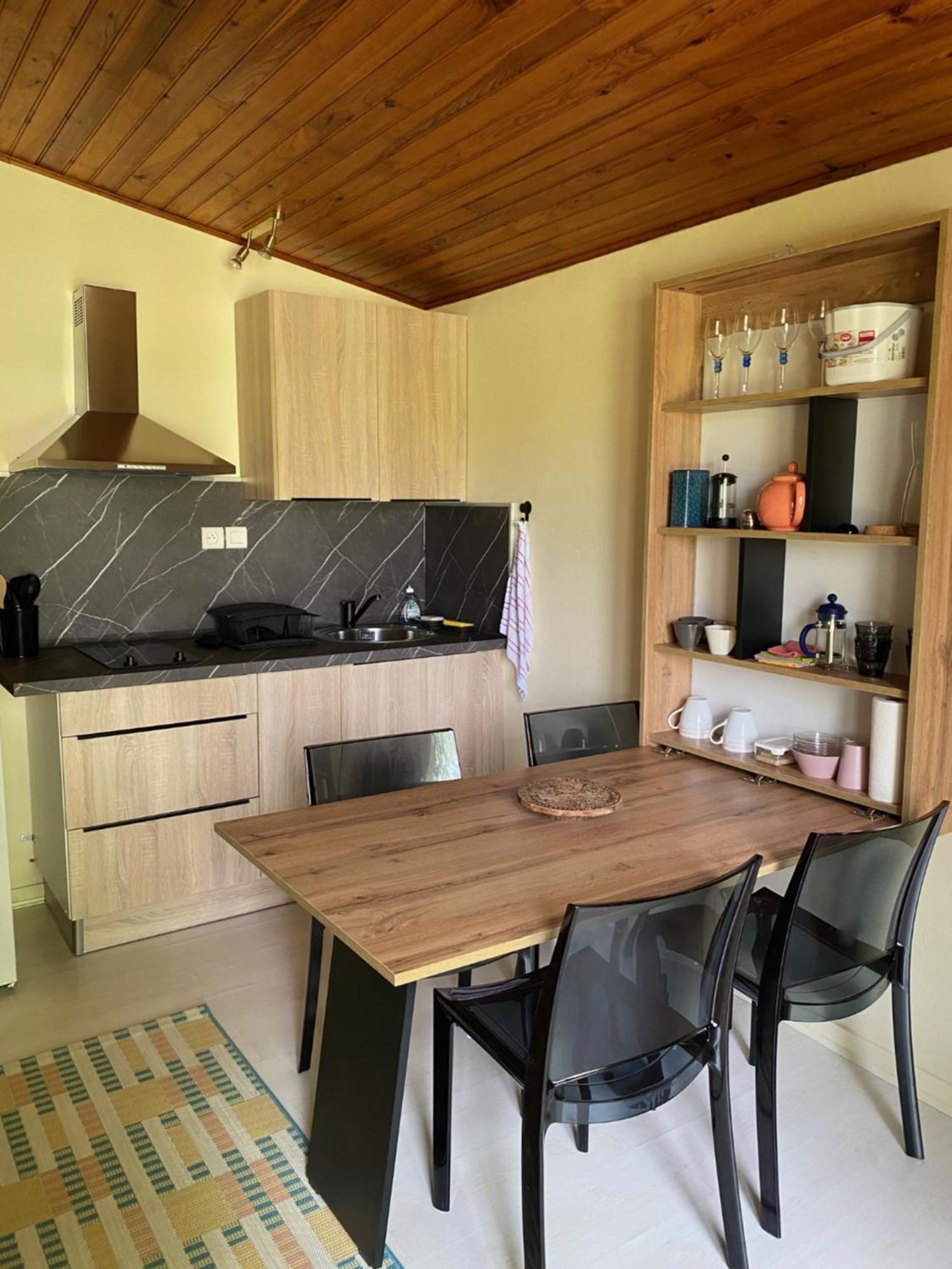 Appartement Avec Jardin Le Porge Exteriér fotografie