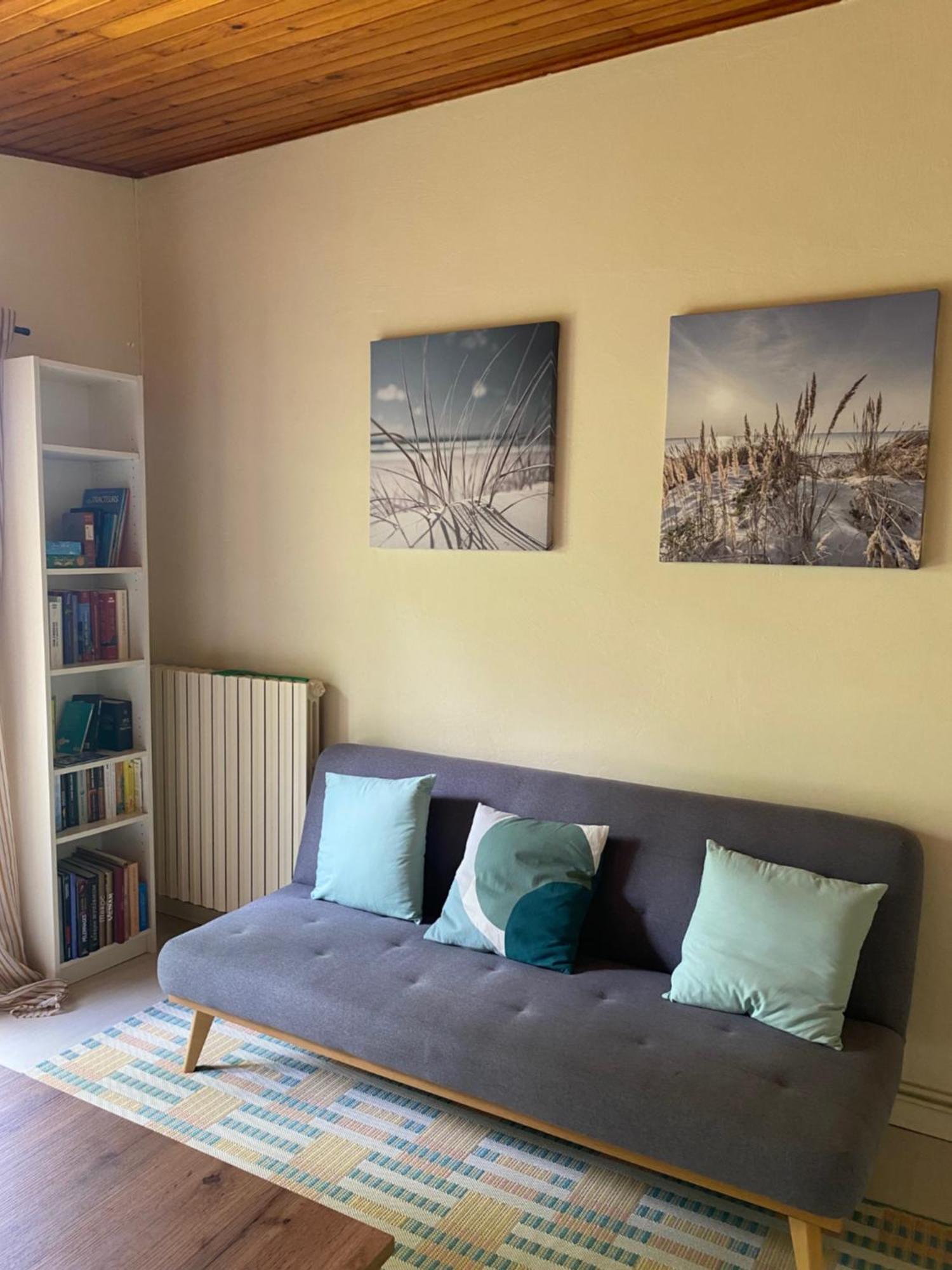 Appartement Avec Jardin Le Porge Exteriér fotografie