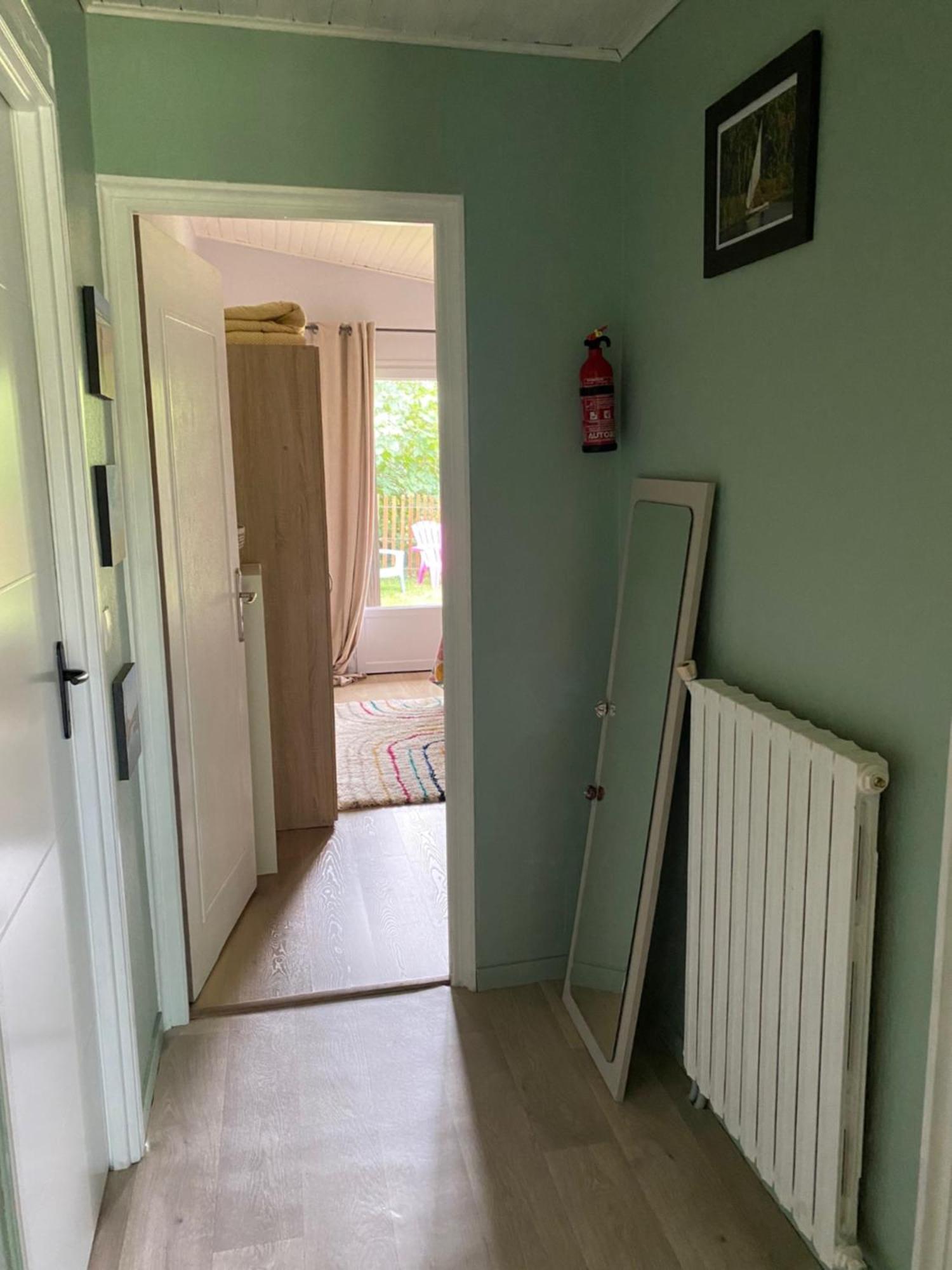 Appartement Avec Jardin Le Porge Exteriér fotografie