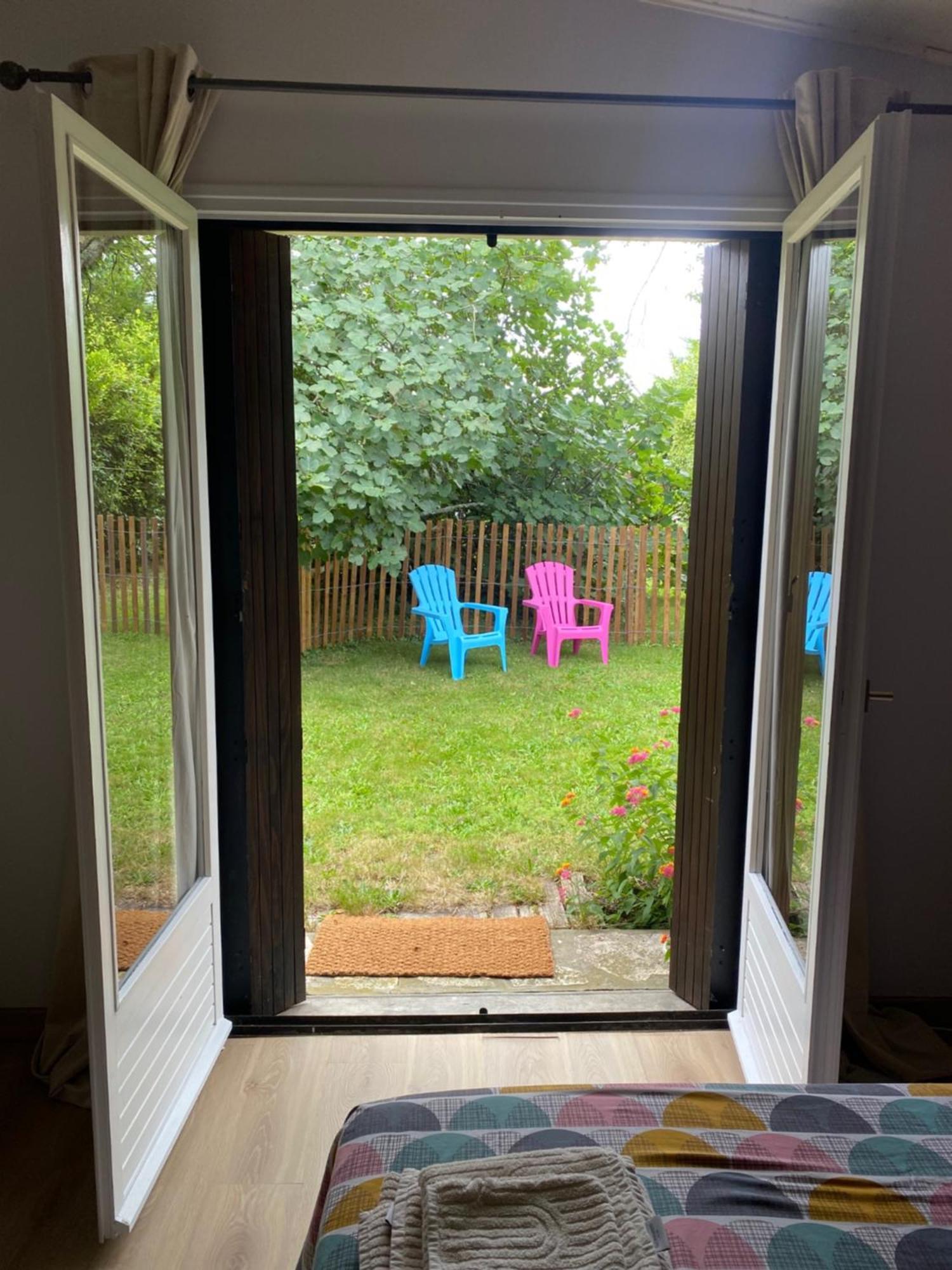 Appartement Avec Jardin Le Porge Exteriér fotografie
